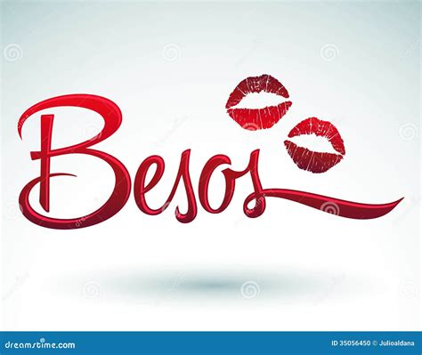 besos spanisch